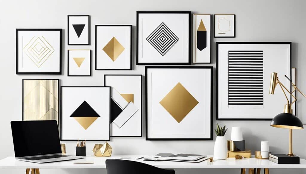 Chic Printable Office Decor