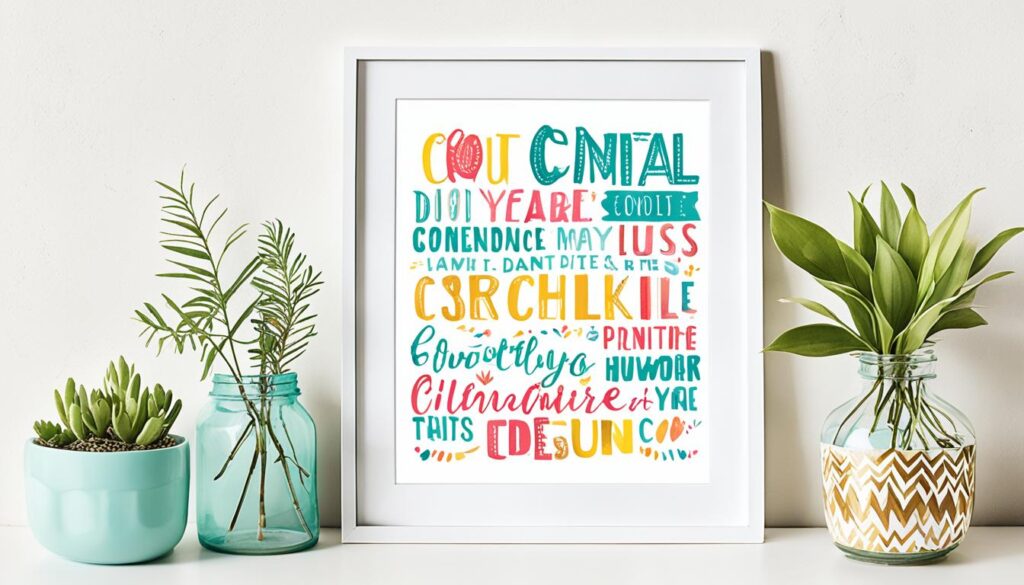 Digital Printables for Home Decor